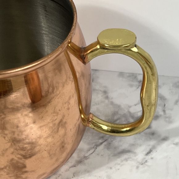 OGGI Copper Moscow Mule 20oz Mug Cup Set Of 2 Barware Drinkware - Picture 10 of 13